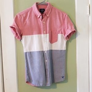 Xs American eagle button down